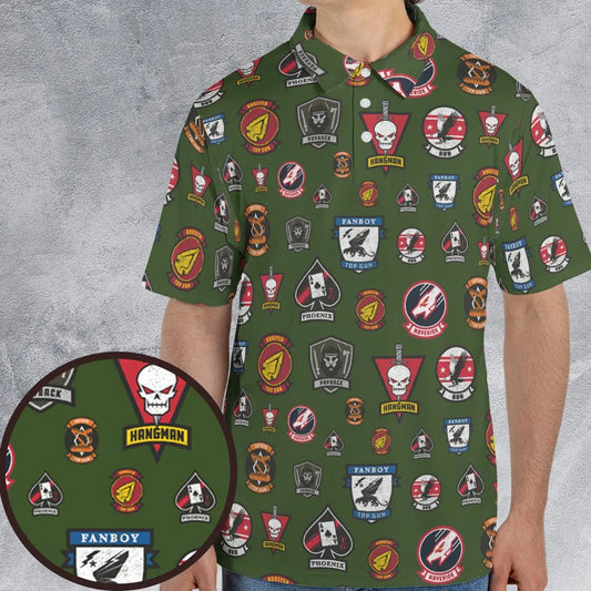 AOP Men/Women Polo Shirt - EVWWXCRW