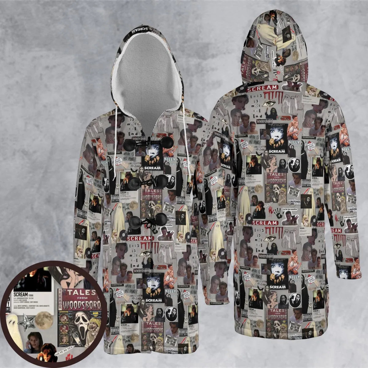 Hooded Cloak Coat - 2D4F5EPV