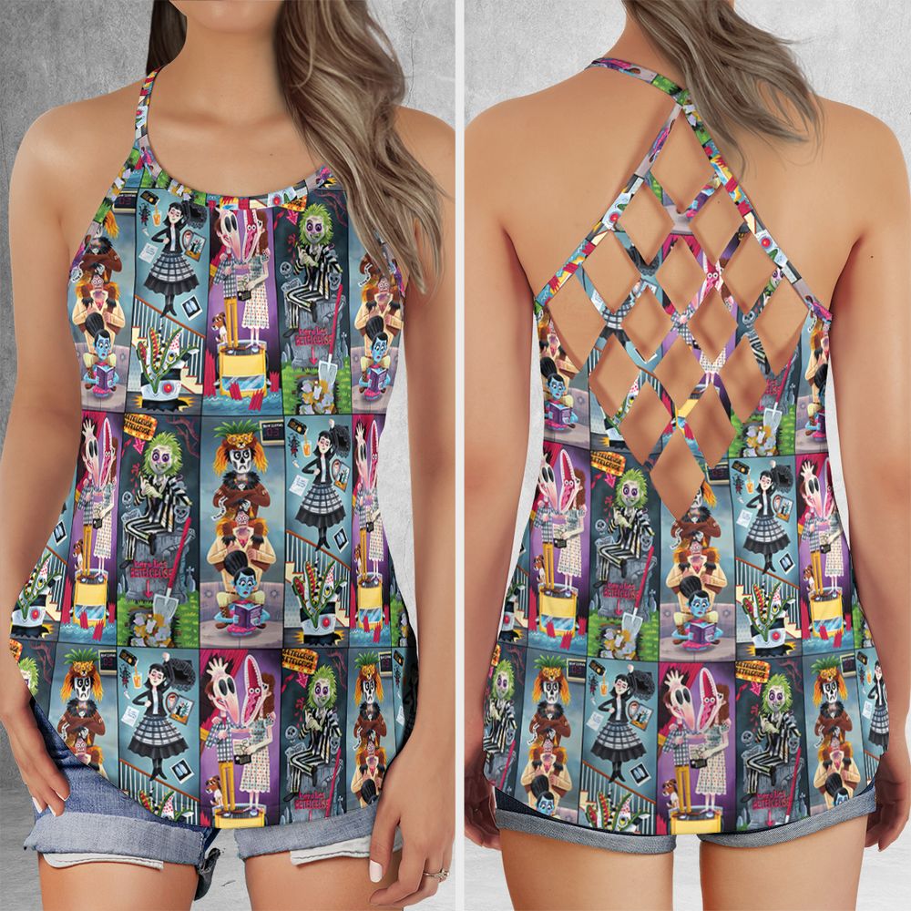 Criss Cross Tank Top - VUX7HC6C -  - 1