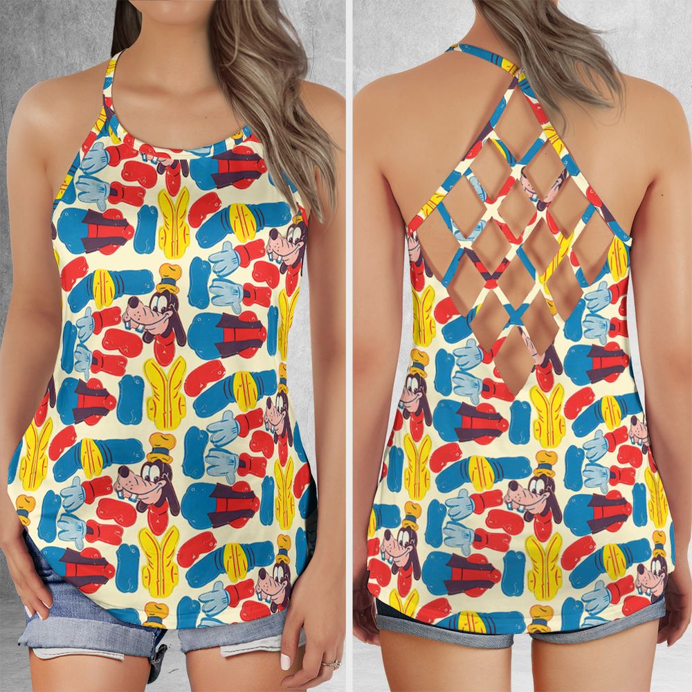 Criss Cross Tank Top - J1F4LEPW -  - 1