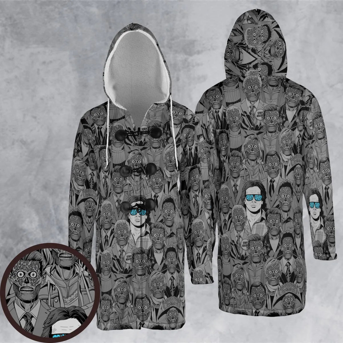 Hooded Cloak Coat - J7DCFLRW