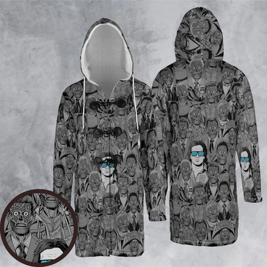 Hooded Cloak Coat - J7DCFLRW