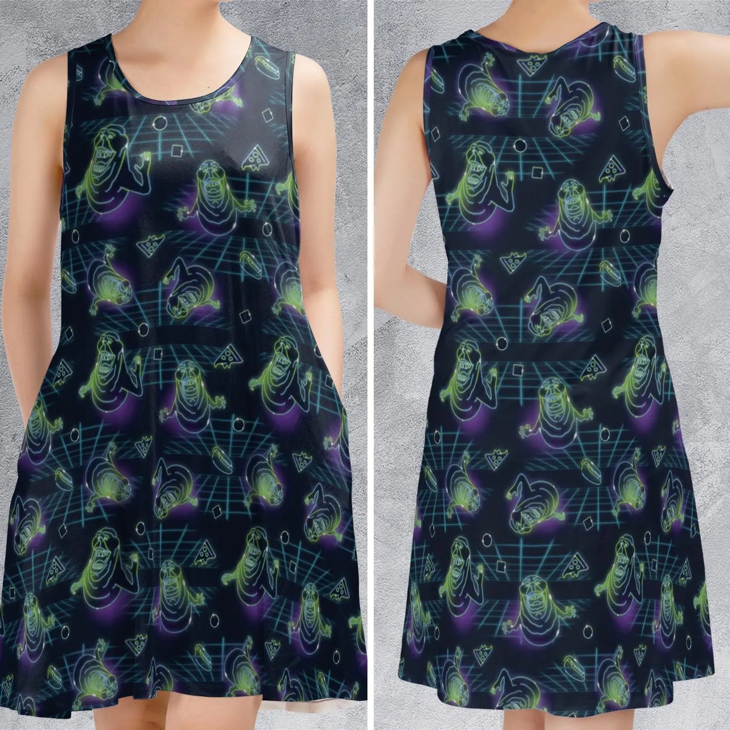 Sleeveless Dress - U34DJZYE
