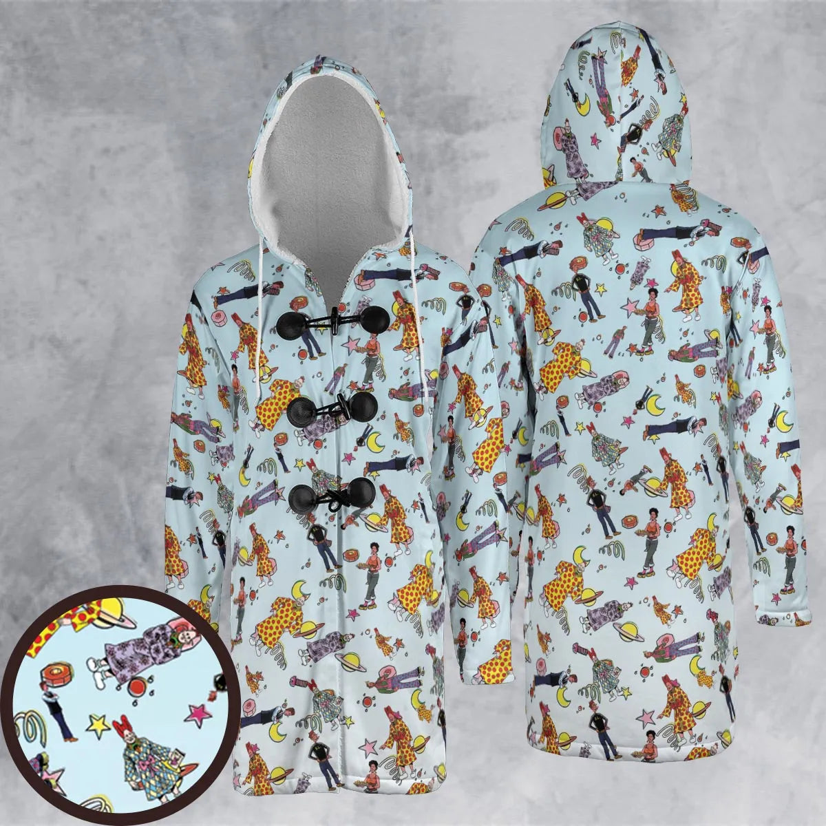 Hooded Cloak Coat - H98SDLLU