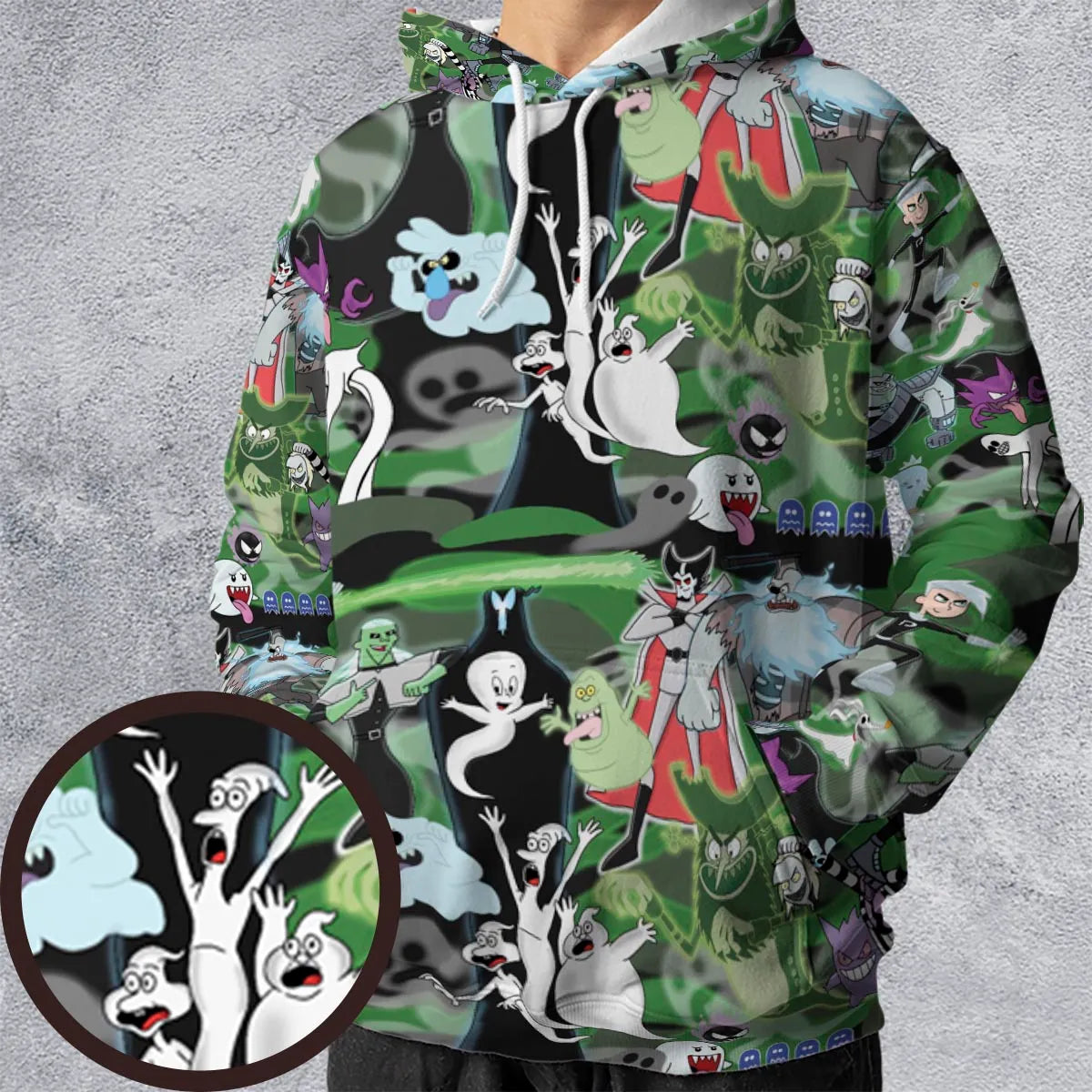 All-over Print Hoodie - E8JVZ1KF