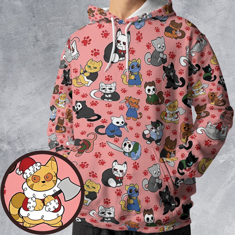 All-over Print Hoodie - VD6JTWTA -  - 1