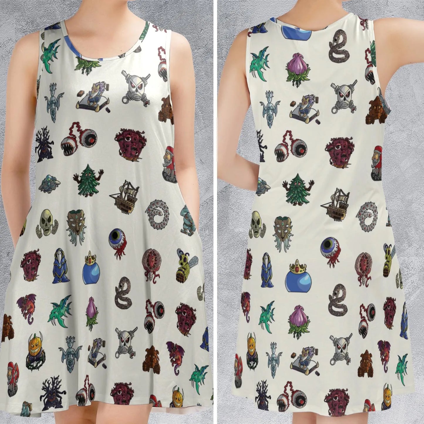 Sleeveless Dress - JHTZMP58