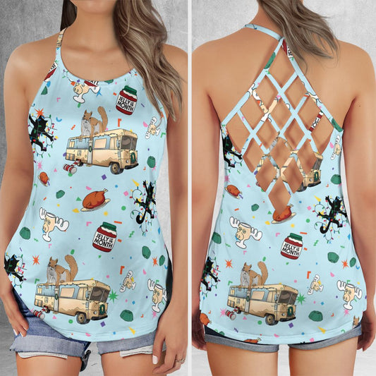 Criss Cross Tank Top - VW5PUJQ8 -  - 1