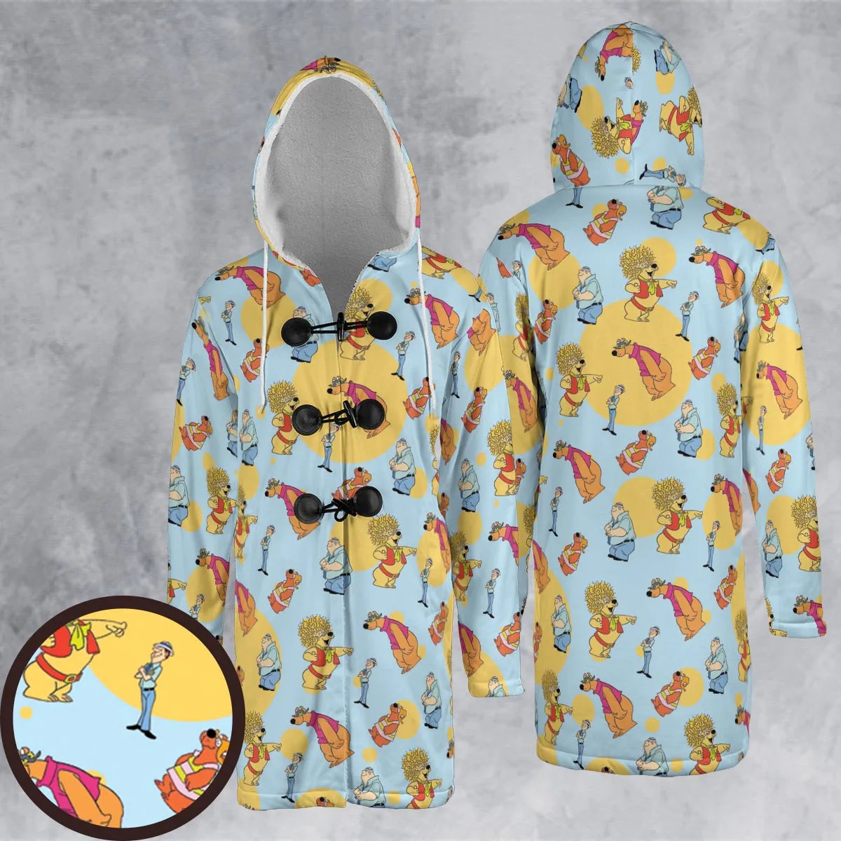 Hooded Cloak Coat - NLURP2LV