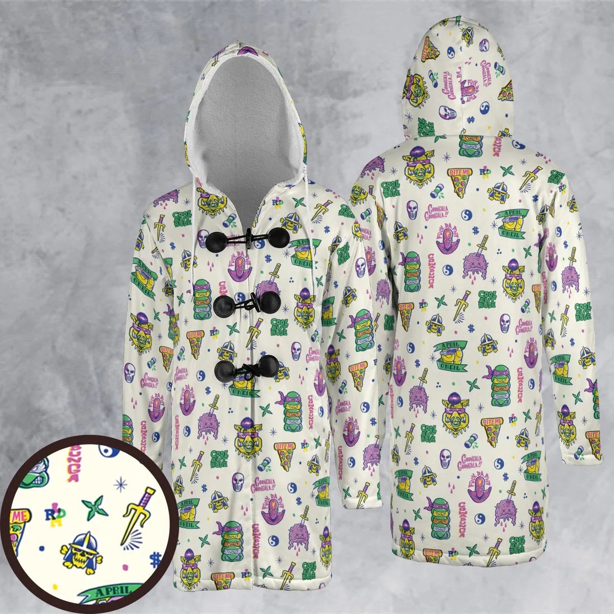 Hooded Cloak Coat - BH488EED