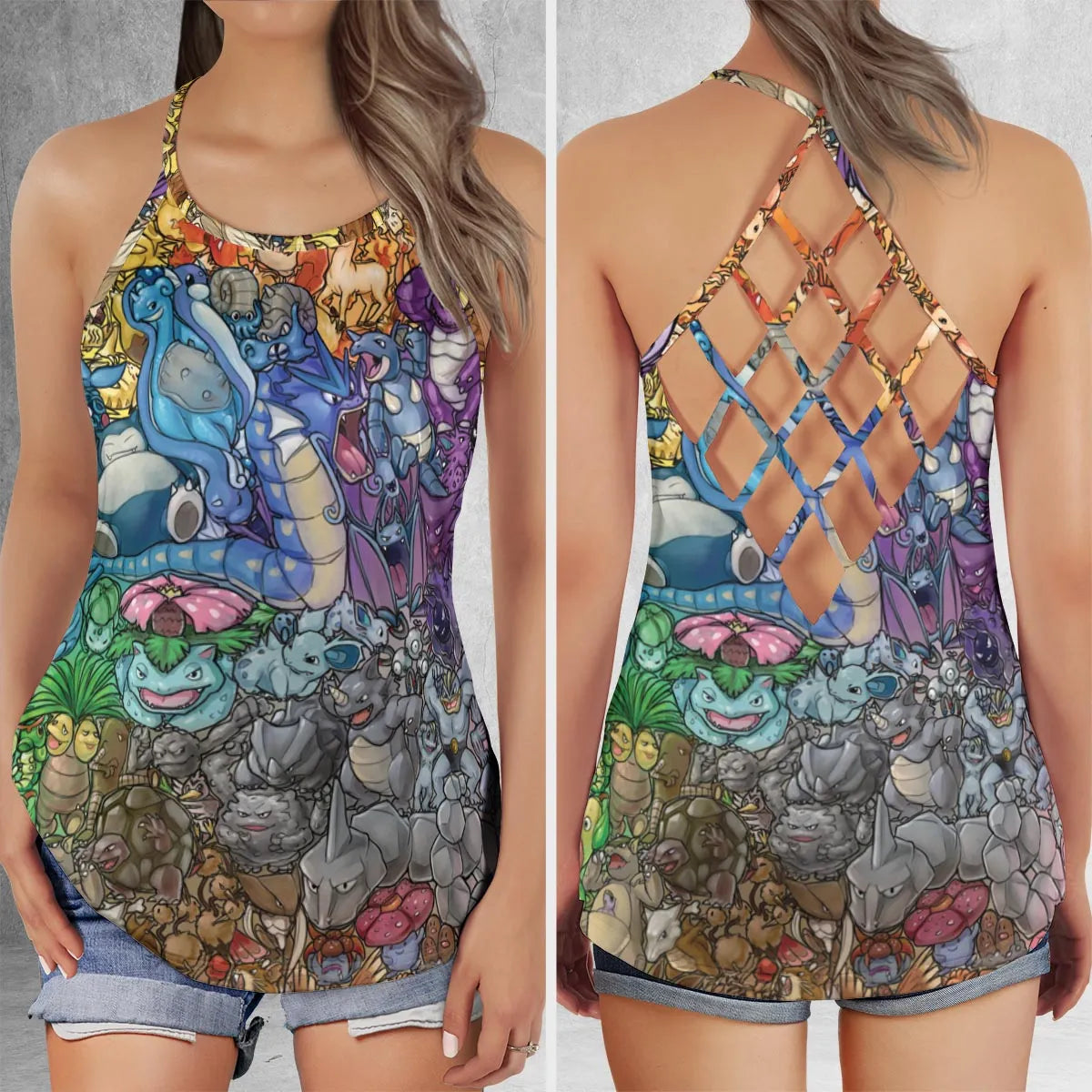 Criss Cross Tank Top - 9RJPJPH1
