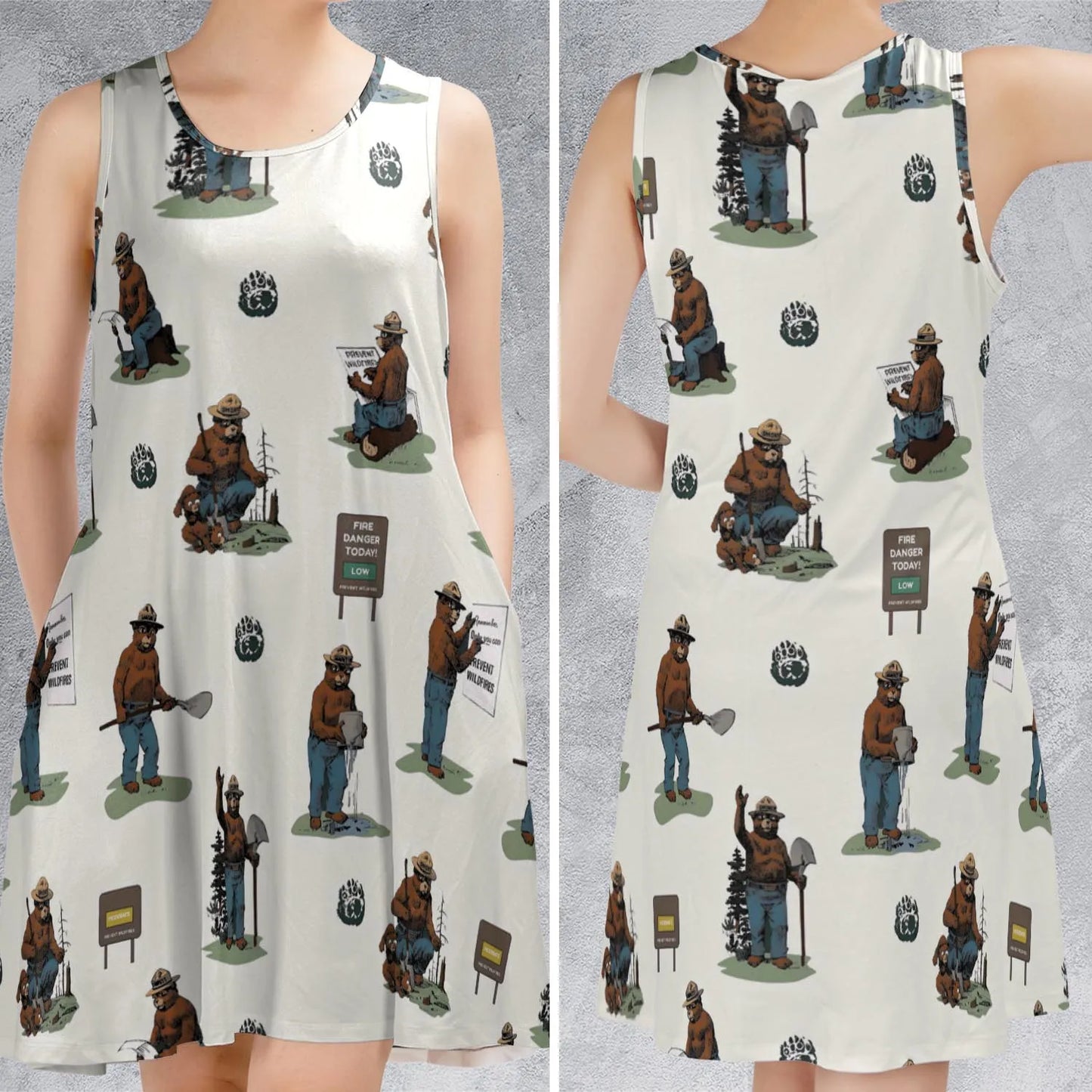Sleeveless Dress - 4XXJGVHY
