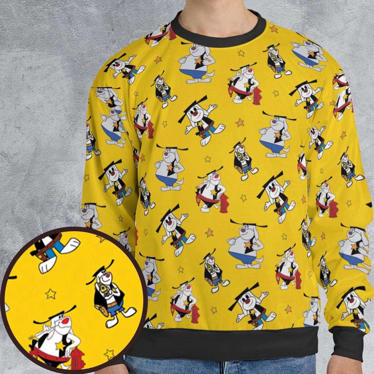 All-over Print Sweatshirt - 2QV5BKVM