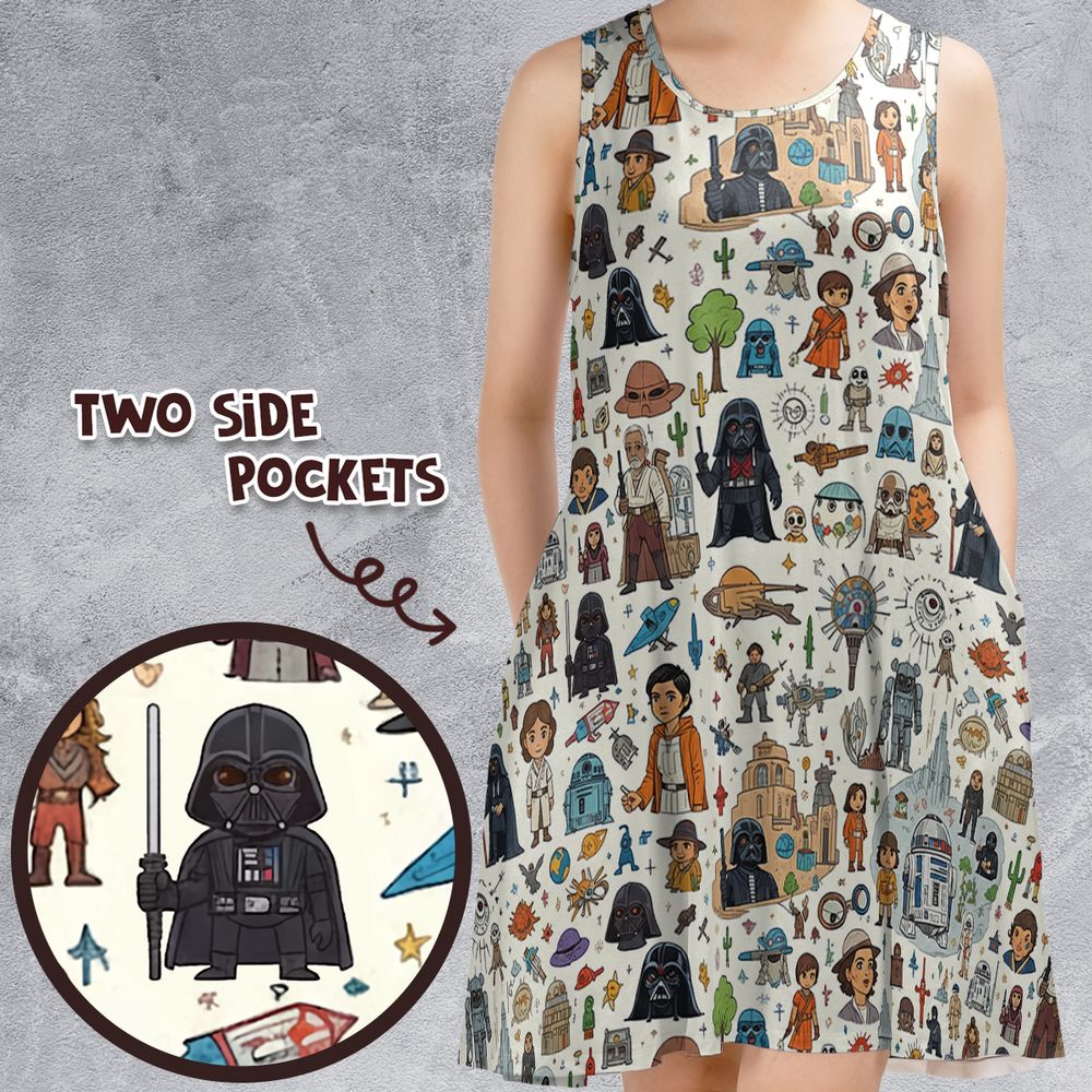 Sleeveless Dress - 23FMC567 -  - 1