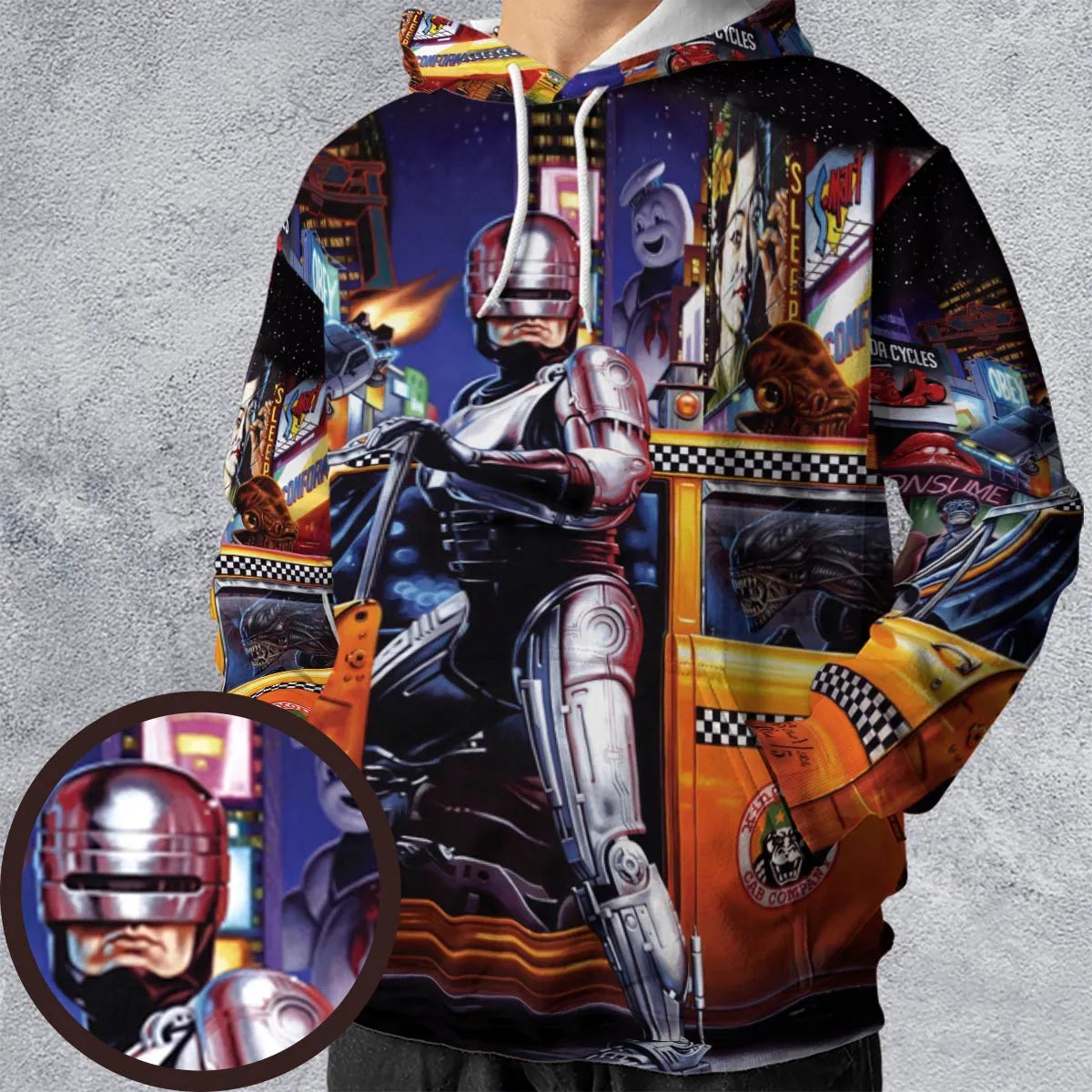 All-over Print Hoodie - 58SGT3JF