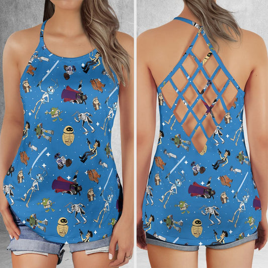 Criss Cross Tank Top - 9N6U4SKK -  - 1