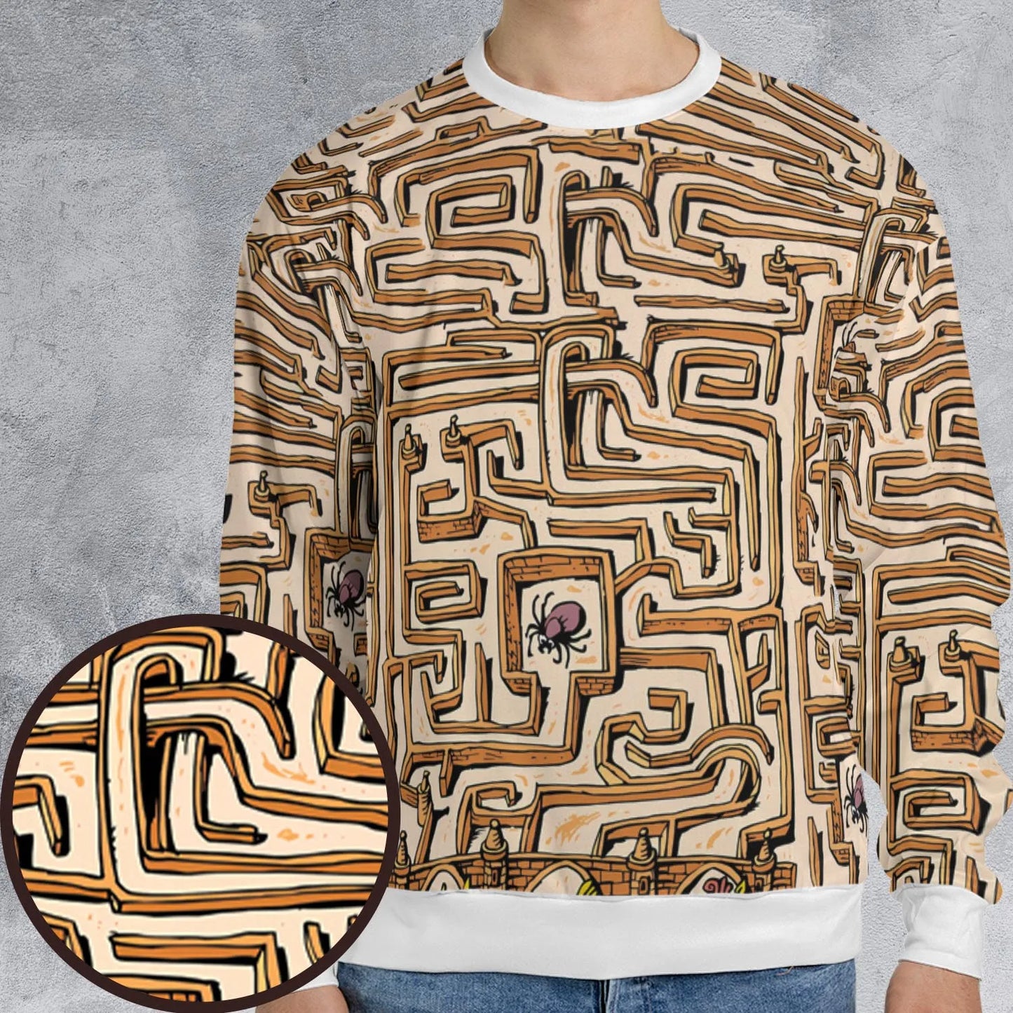 All-over Print Sweatshirt - S3R13KFS