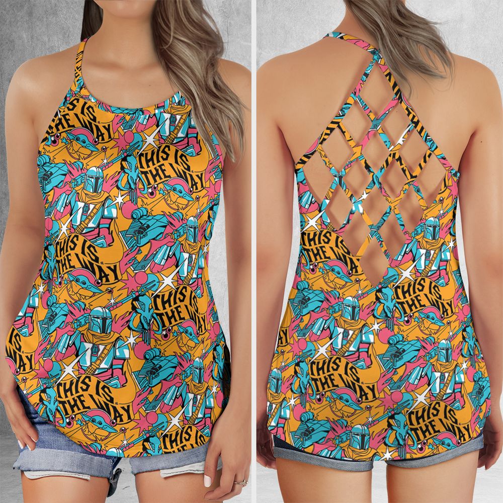 Criss Cross Tank Top - ZS3NYAMD -  - 1