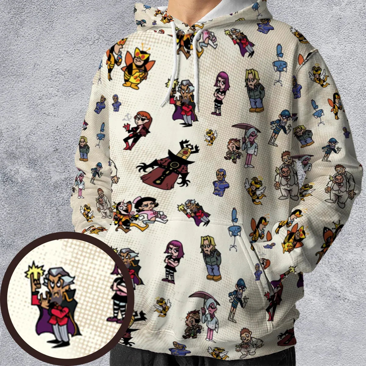 All-over Print Hoodie - 2HEGYB9Z