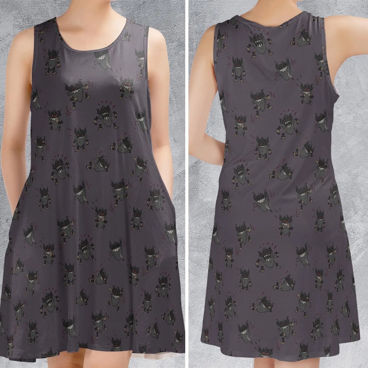 Sleeveless Dress - F2X4ESEW