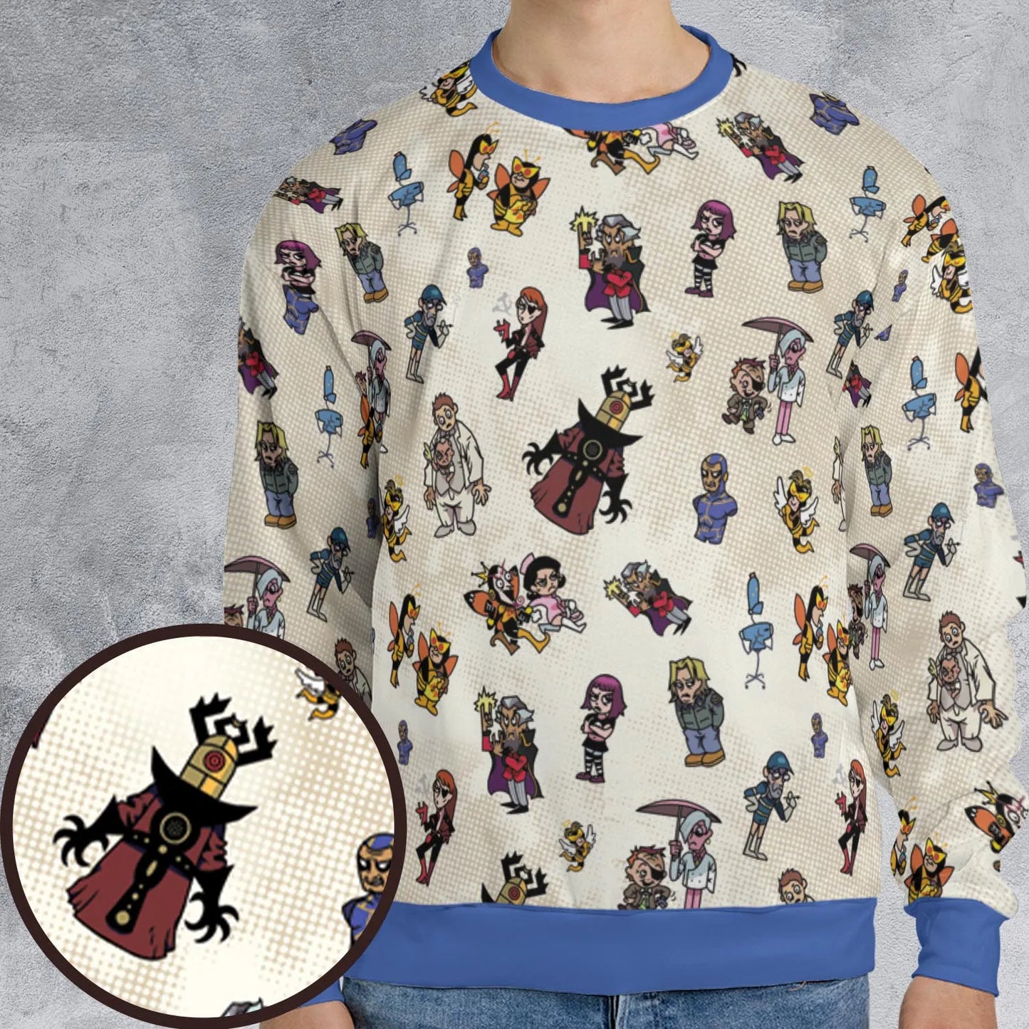 All-over Print Sweatshirt - 99GEY65N