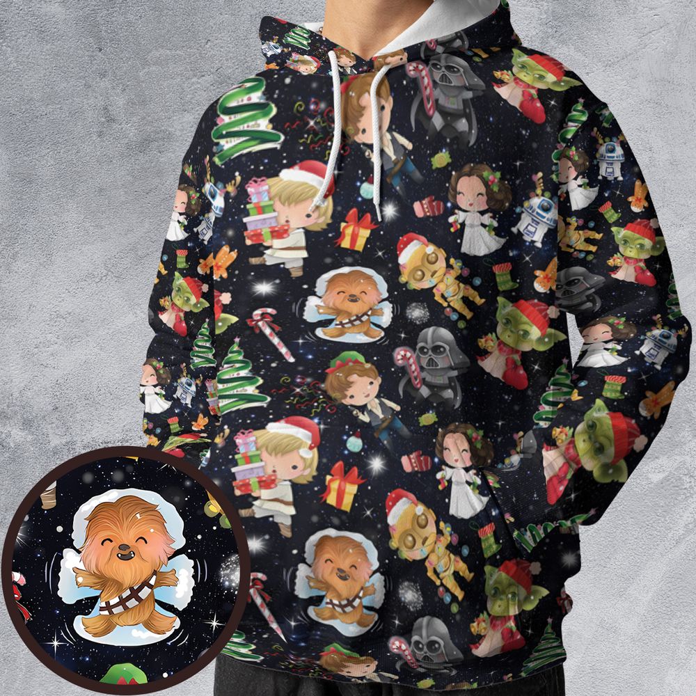 All-over Print Hoodie - C46MPYCH -  - 1