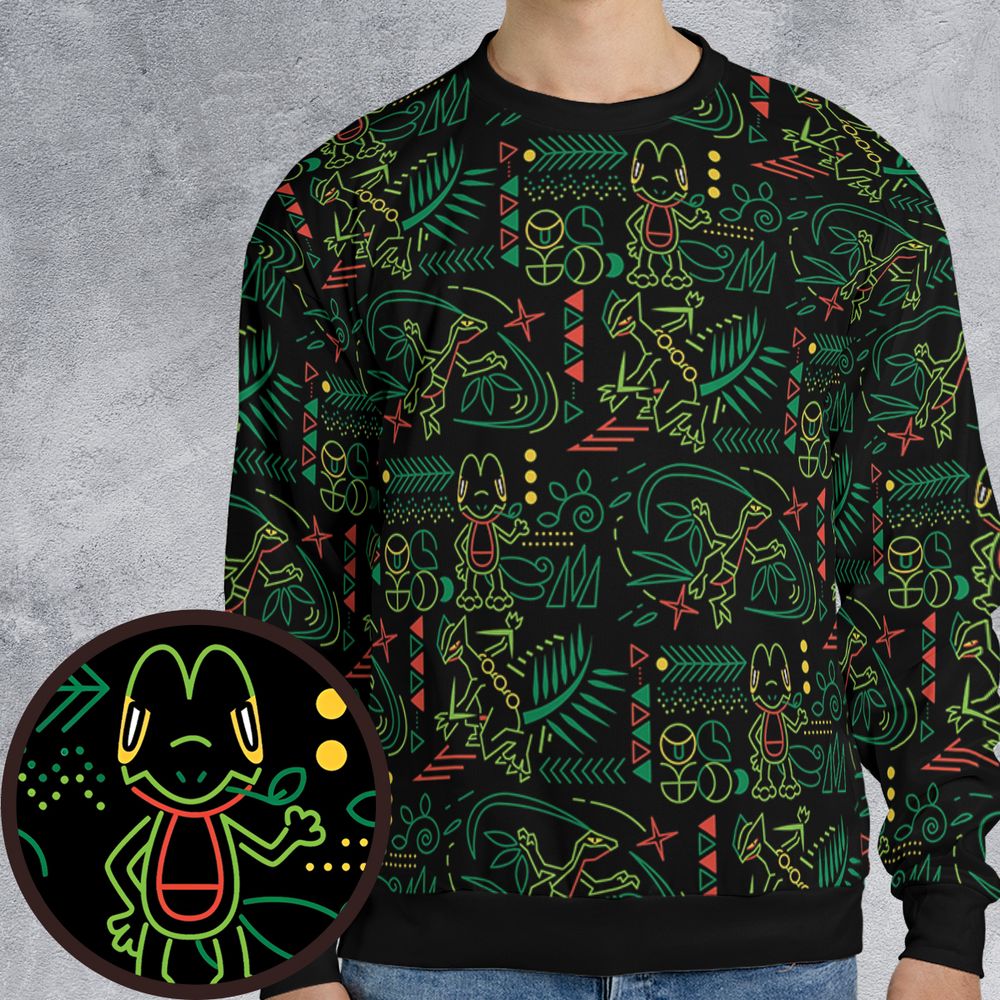 All-over Print Sweatshirt - 4GX16Q5Y -  - 1