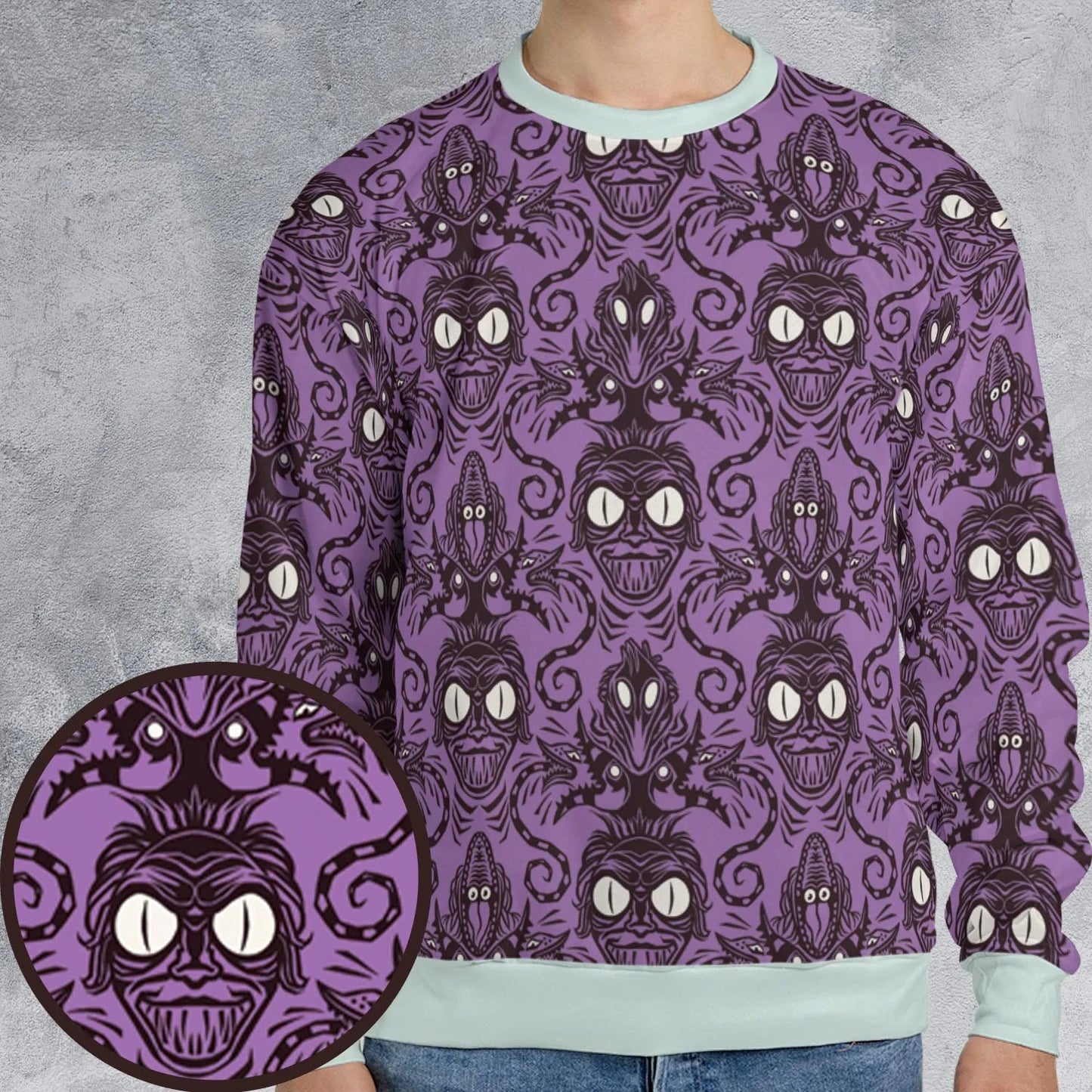 All-over Print Sweatshirt - B2CPJDMZ