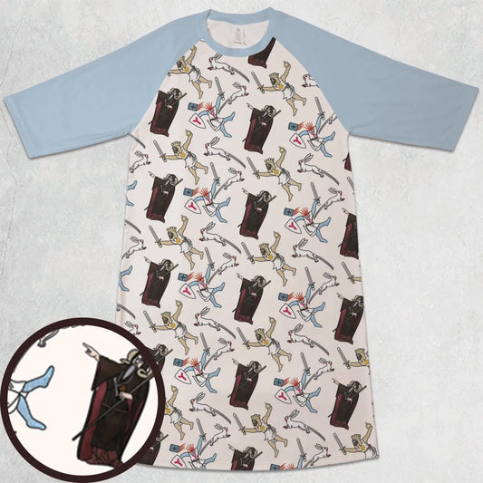 3/4 Sleeve Raglan Dress - QT46USE9
