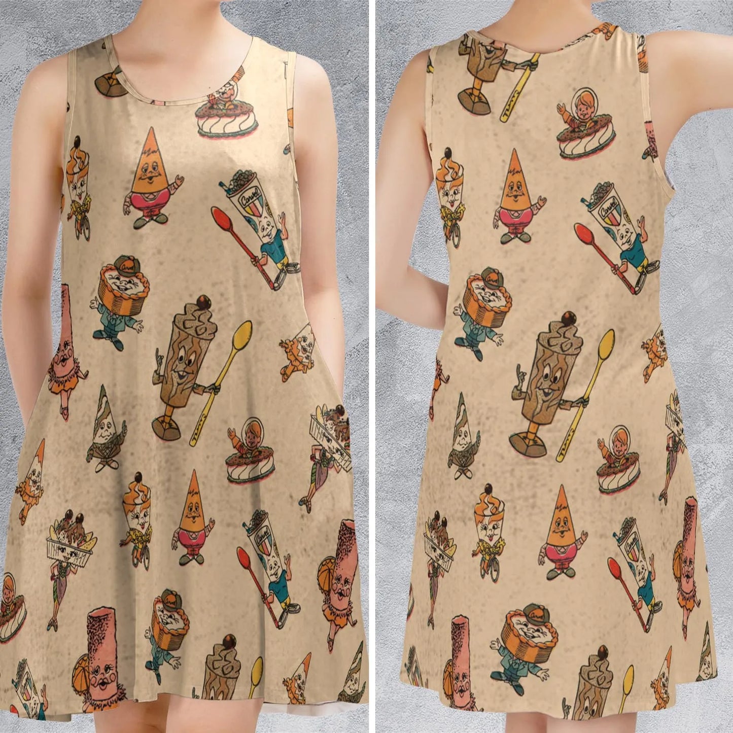 Sleeveless Dress - AFRK9SFM