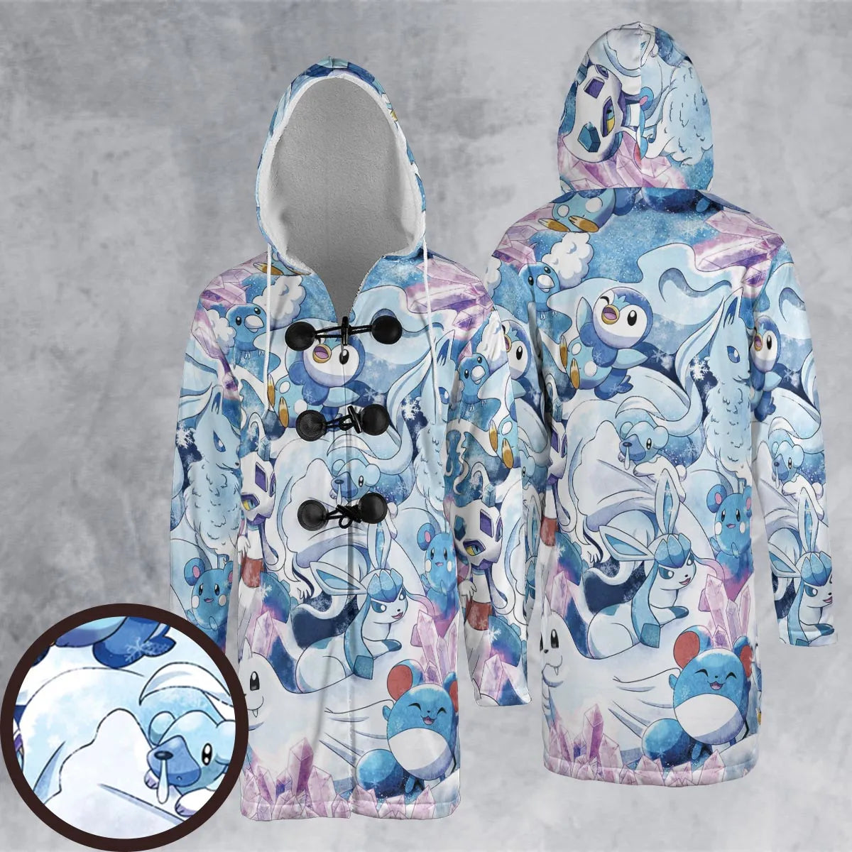 Hooded Cloak Coat - SAXJ7K8Y