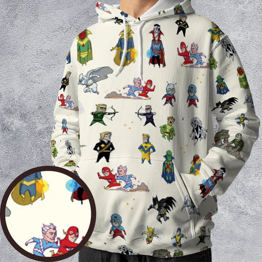 All-over Print Hoodie - 1JTRJXM6