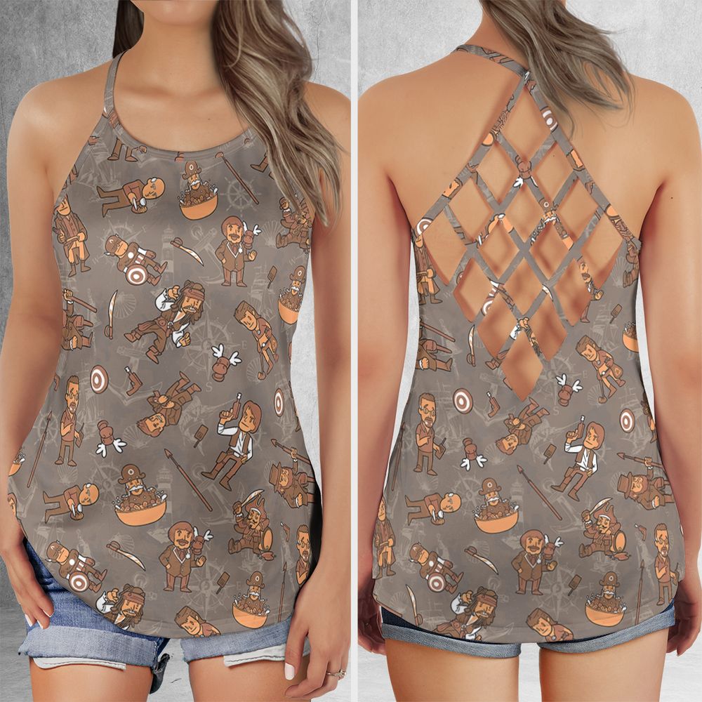 Criss Cross Tank Top - LYXGG4CQ -  - 1
