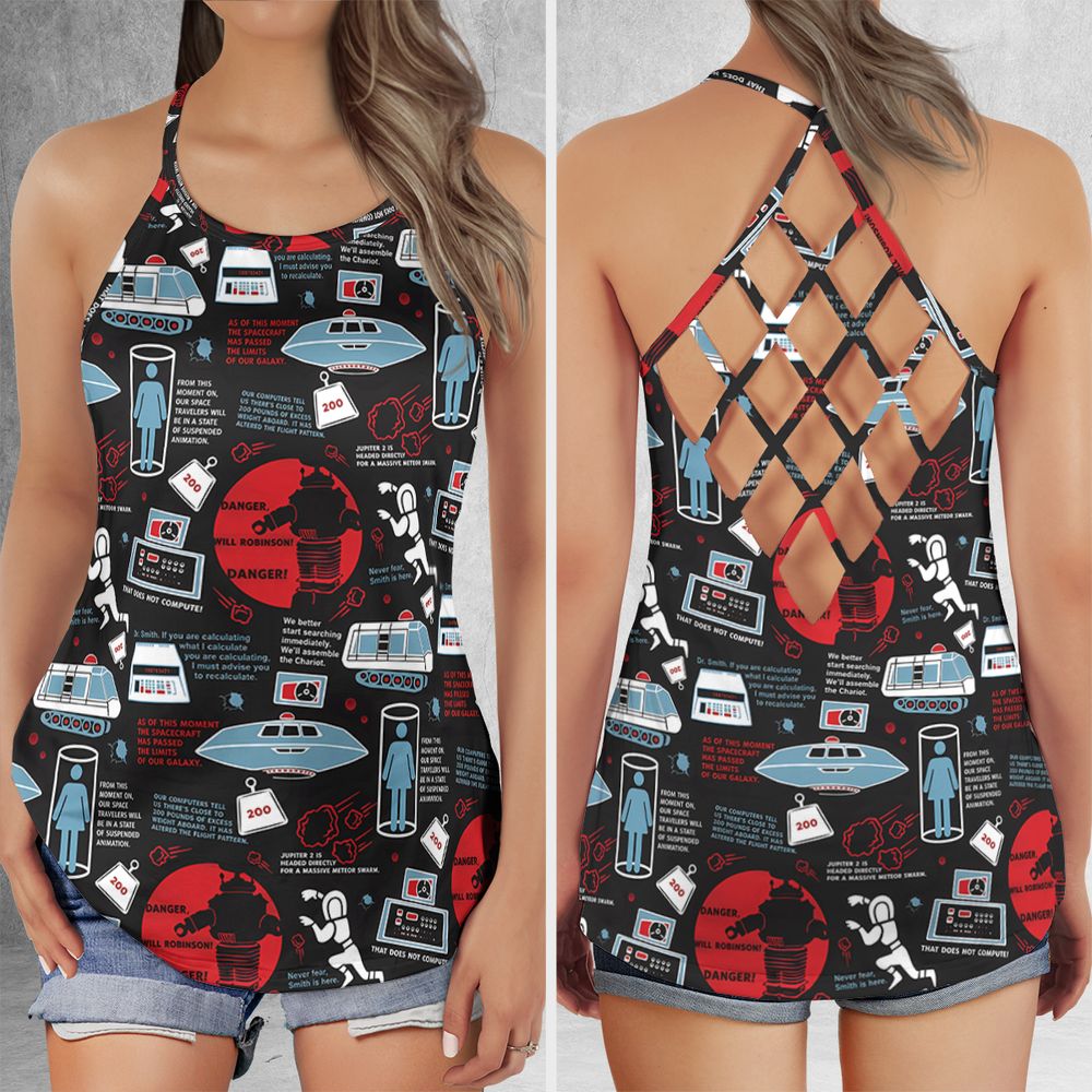 Criss Cross Tank Top - 71DHXS58 -  - 1