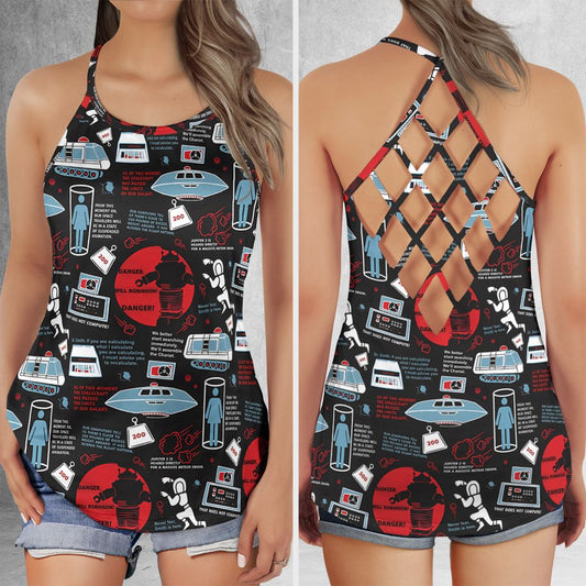 Criss Cross Tank Top - 71DHXS58 -  - 1