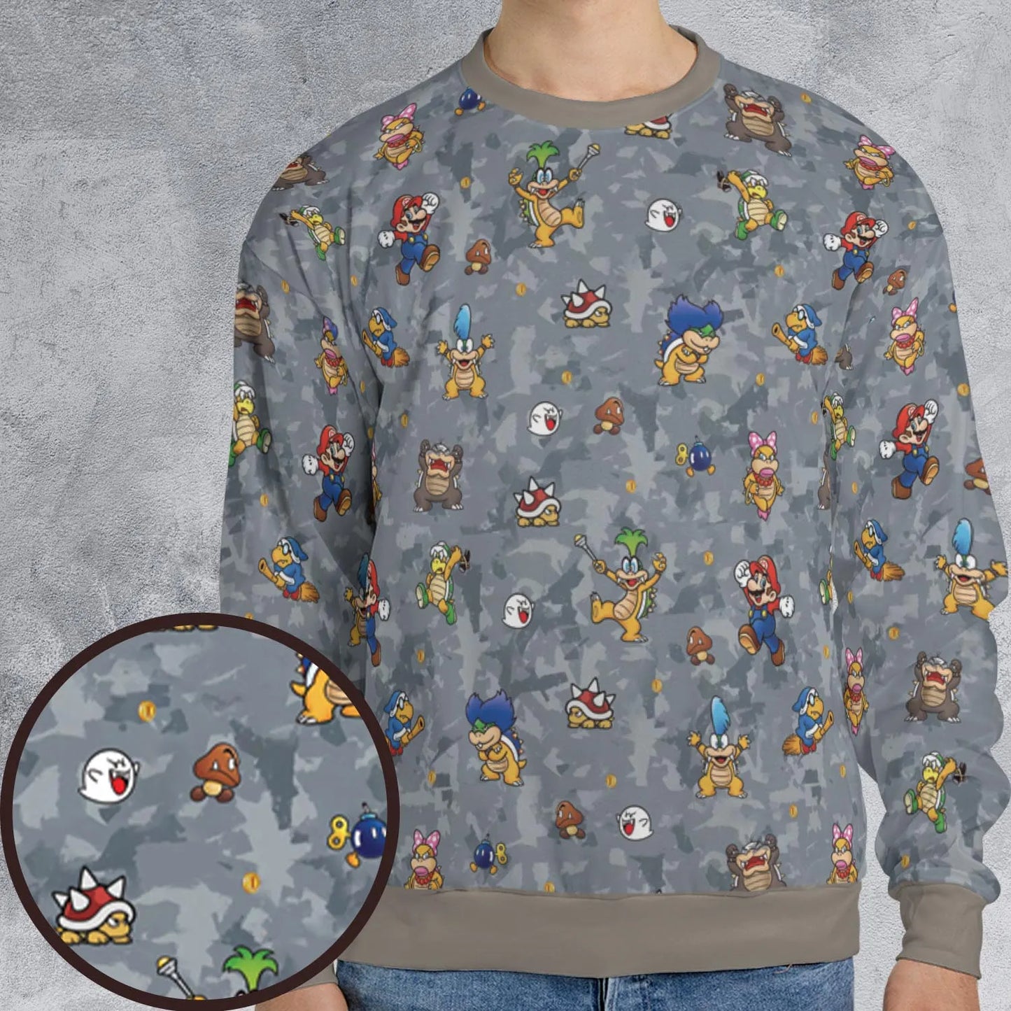 All-over Print Sweatshirt - S58REQQ2