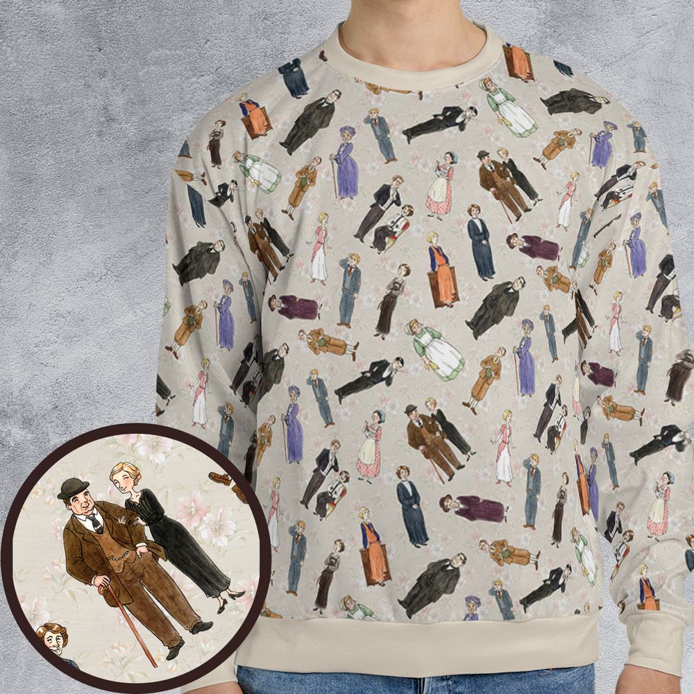 All-over Print Sweatshirt - 21LR3KUC -  - 1