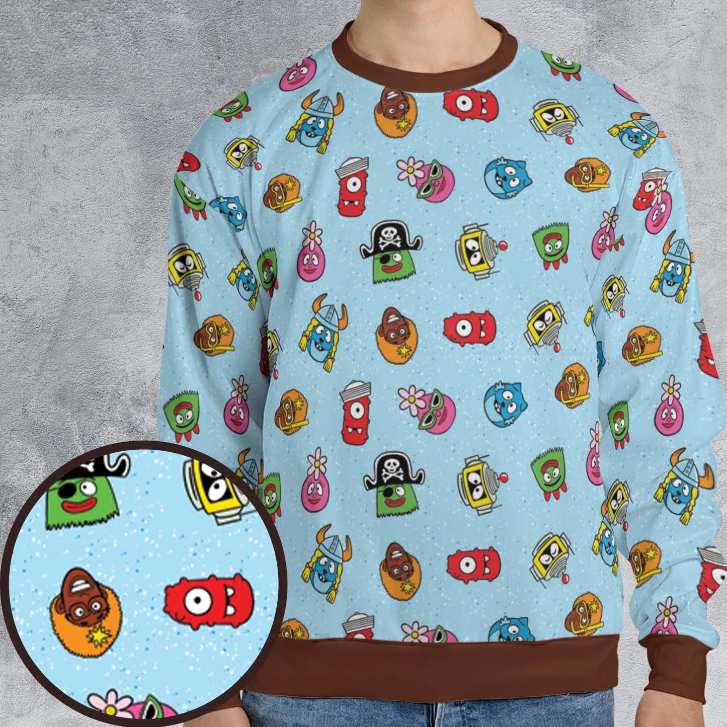 All-over Print Sweatshirt - M4MZ4LZ6