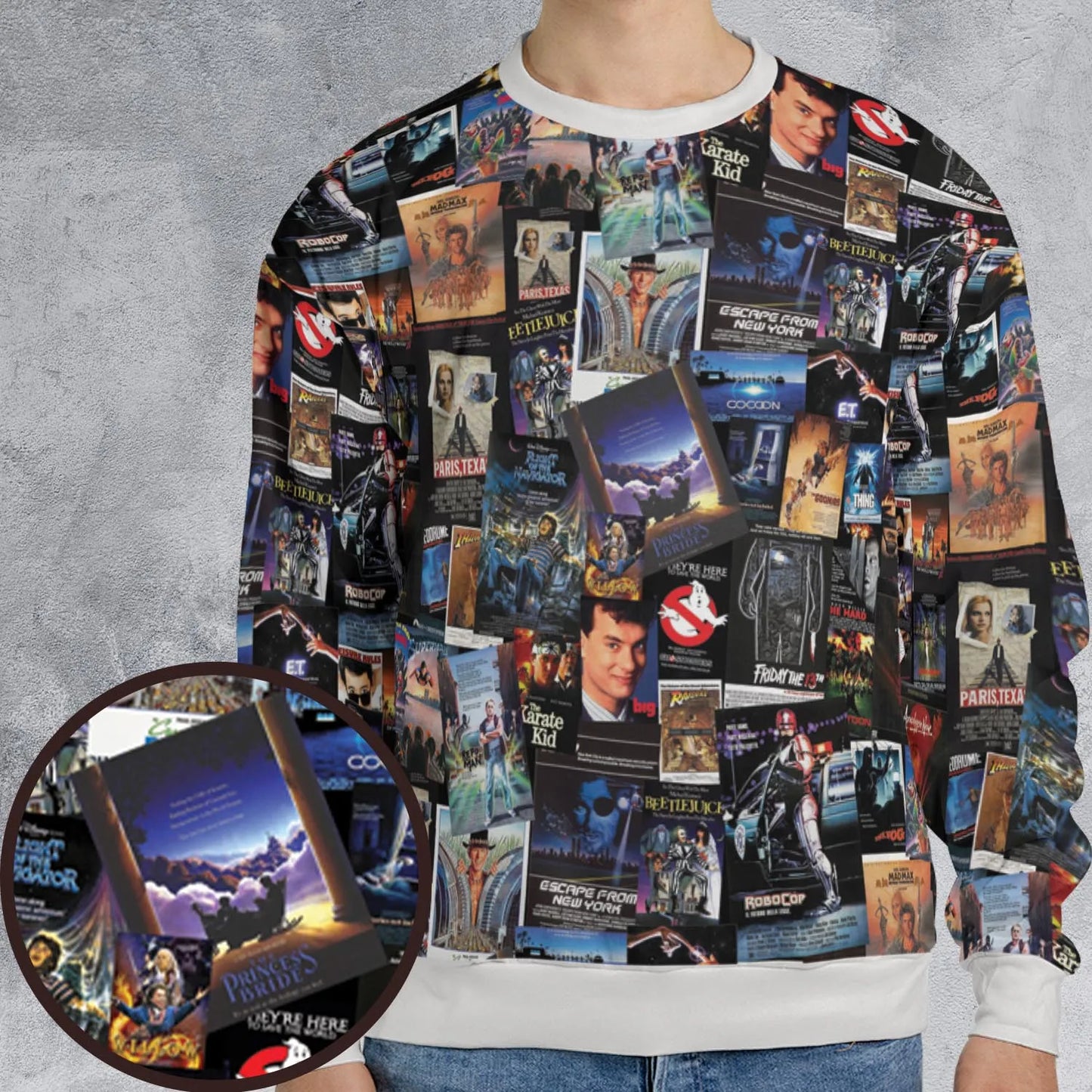All-over Print Sweatshirt - WLKNPFLZ