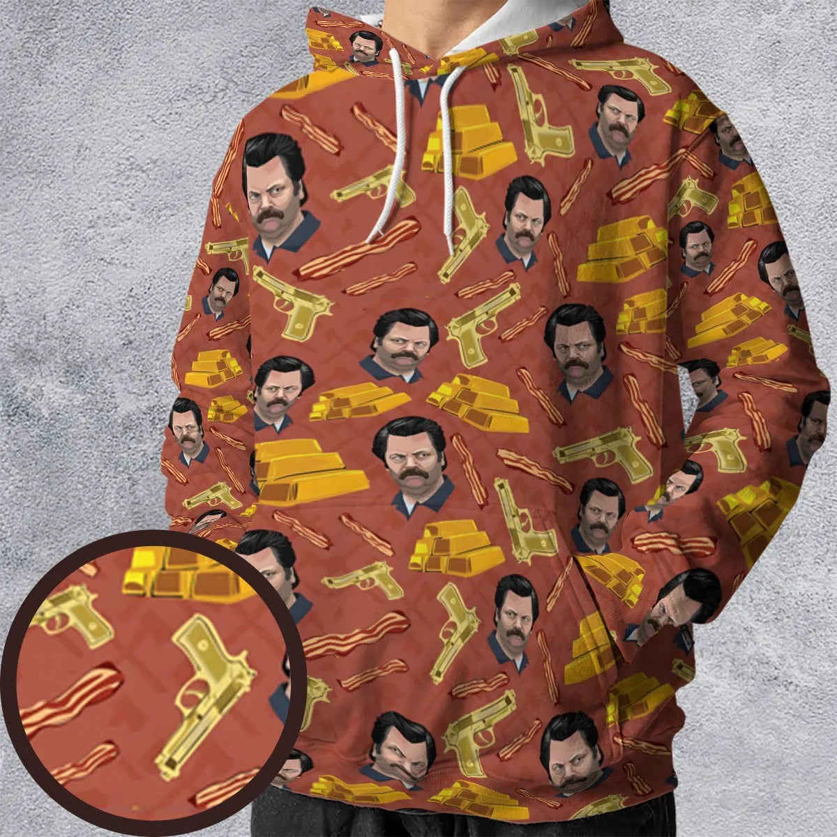All-over Print Hoodie - P749G2FP