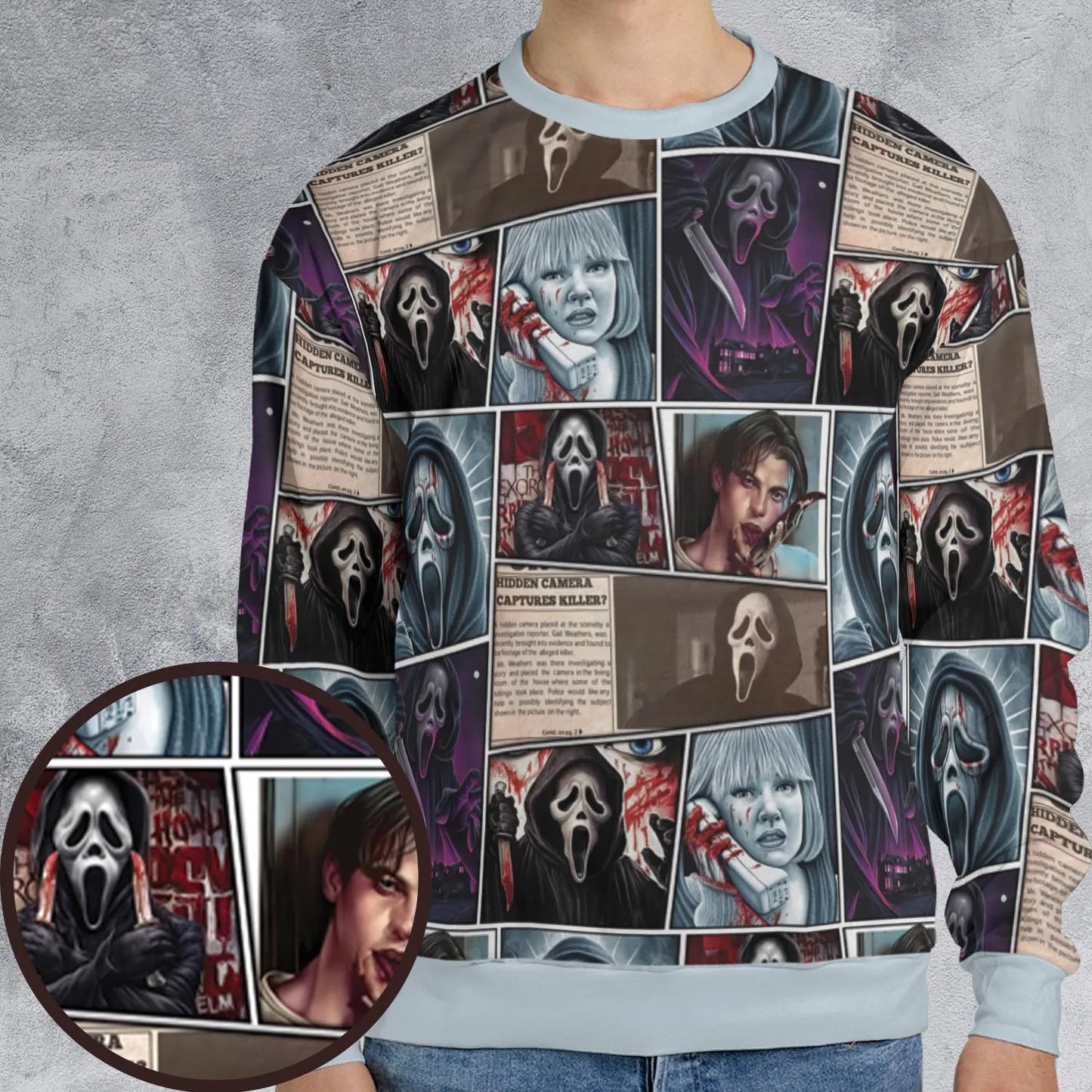 All-over Print Sweatshirt - XQSXWAY2
