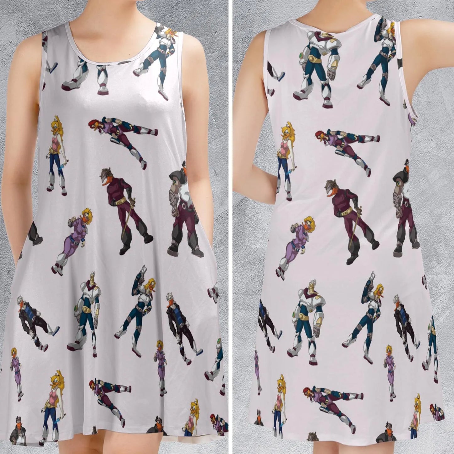 Sleeveless Dress - NNM5BHWB