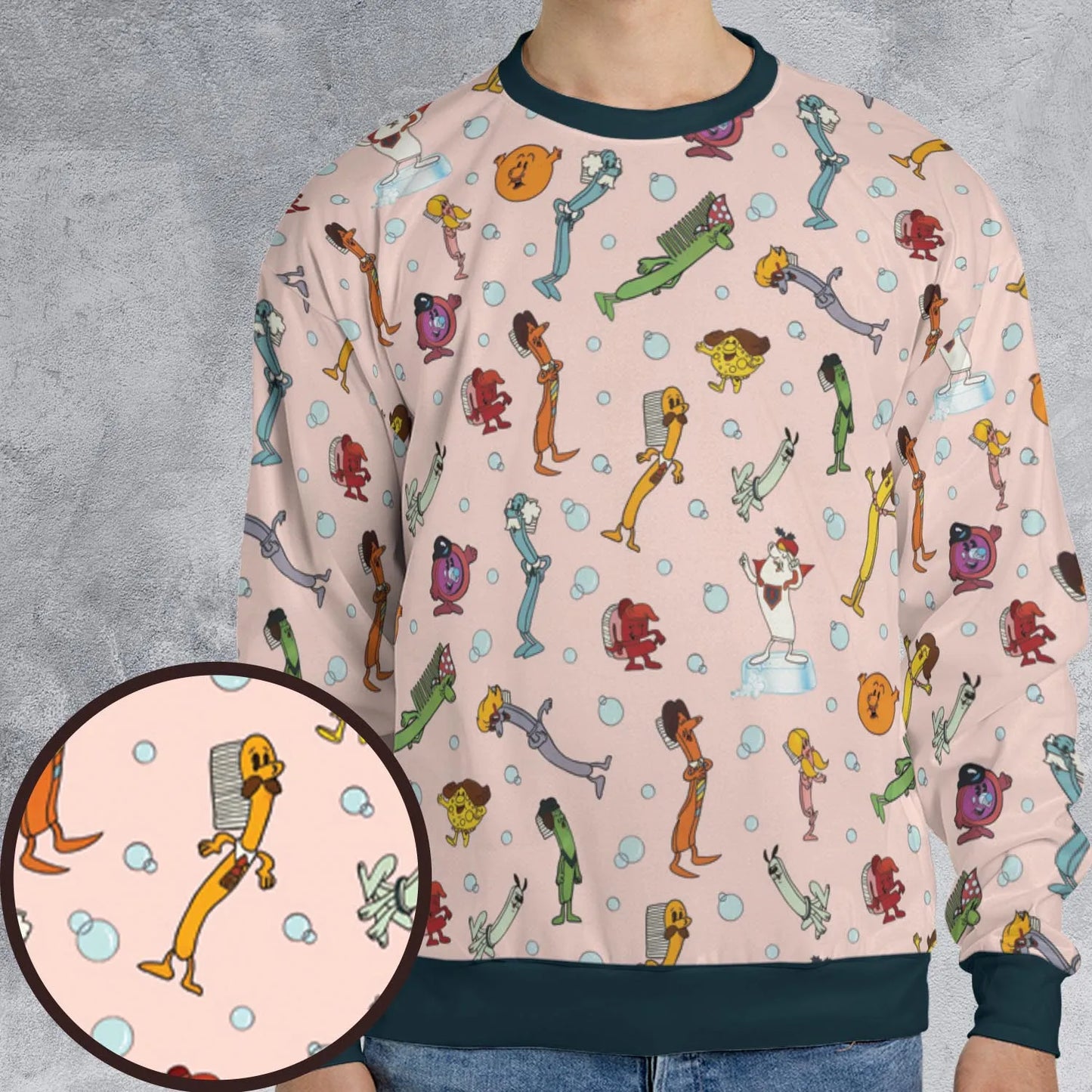 All-over Print Sweatshirt - 1UDYE6TV