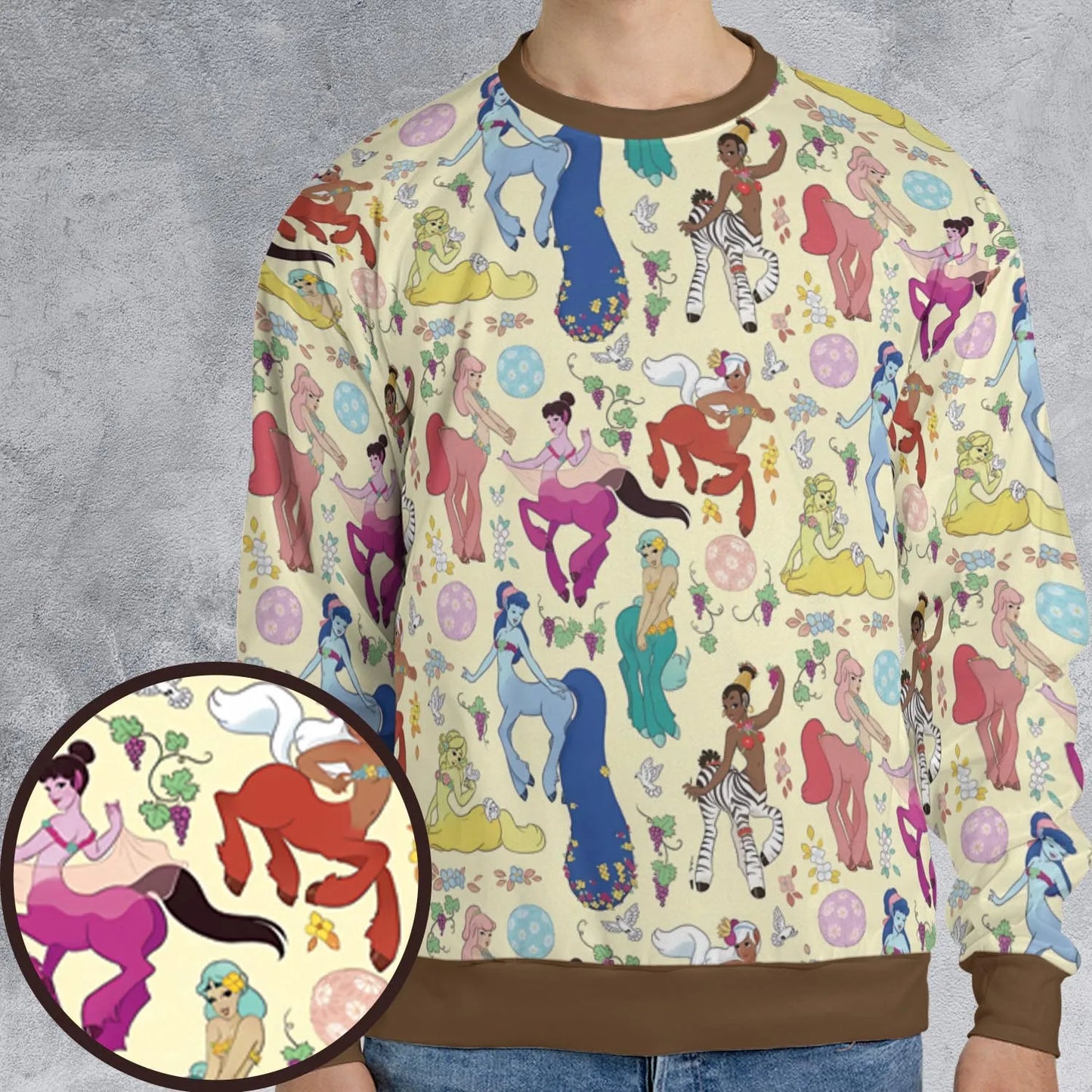 All-over Print Sweatshirt - 8UL6VGBF