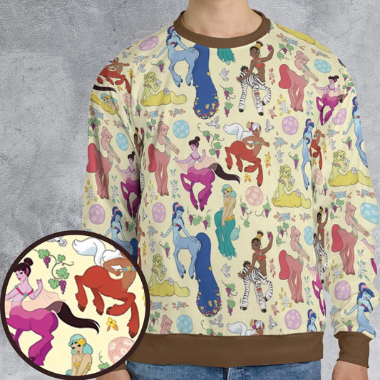 All-over Print Sweatshirt - 8UL6VGBF
