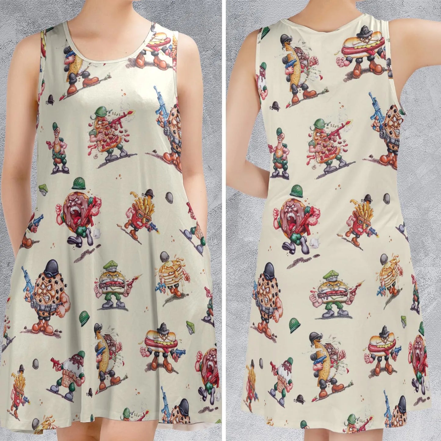 Sleeveless Dress - 1TM7NEVW