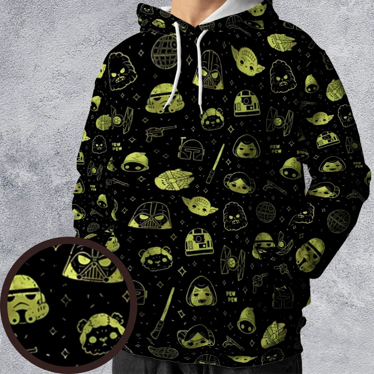 All-over Print Hoodie - M7JAQFMC