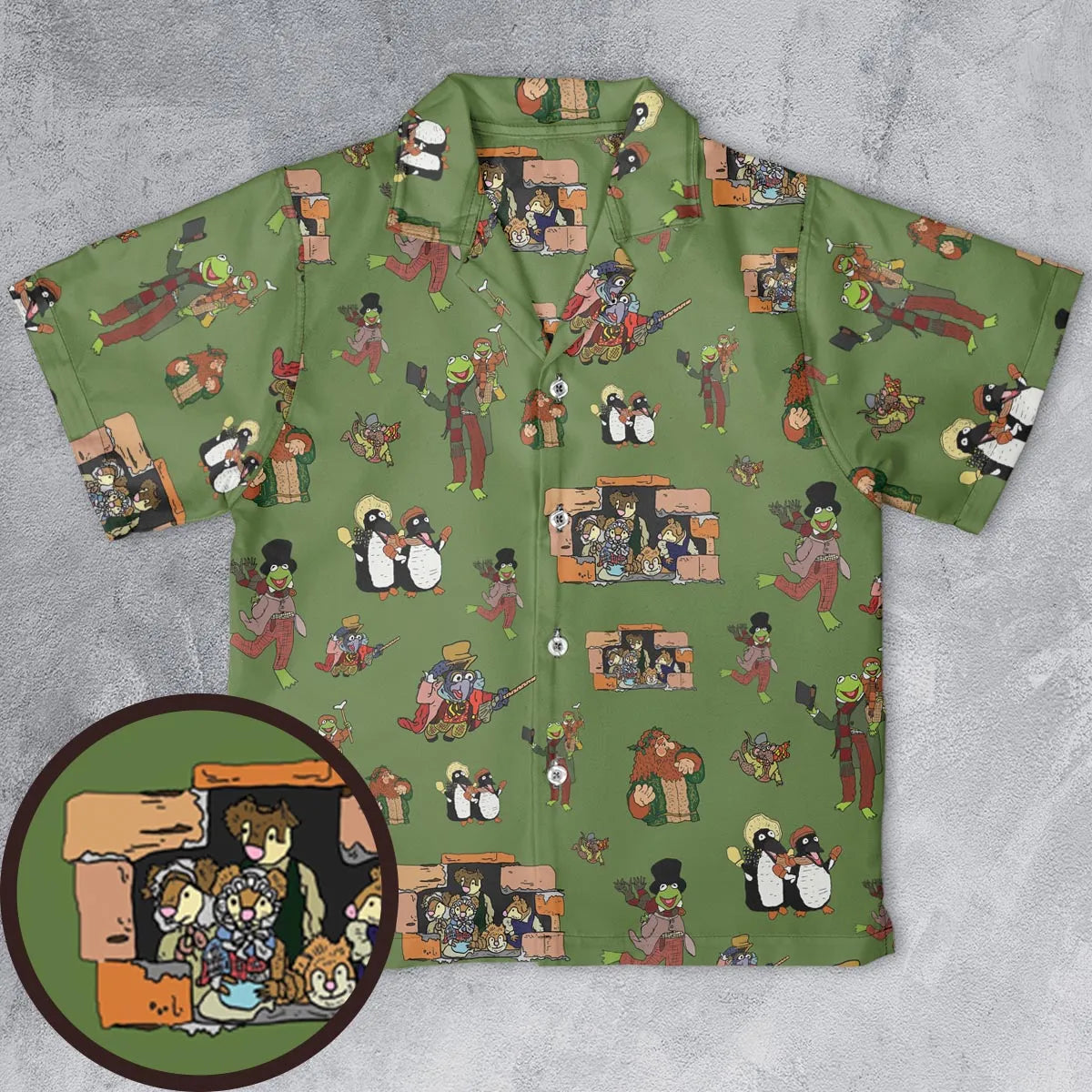 Youth Hawaiian Shirt - C18XWDX8