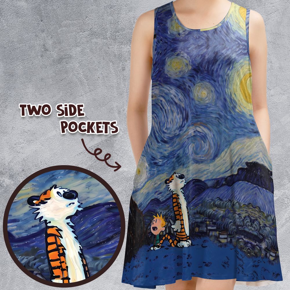 Calvin and Hobbes and Van Gogh -  - 1
