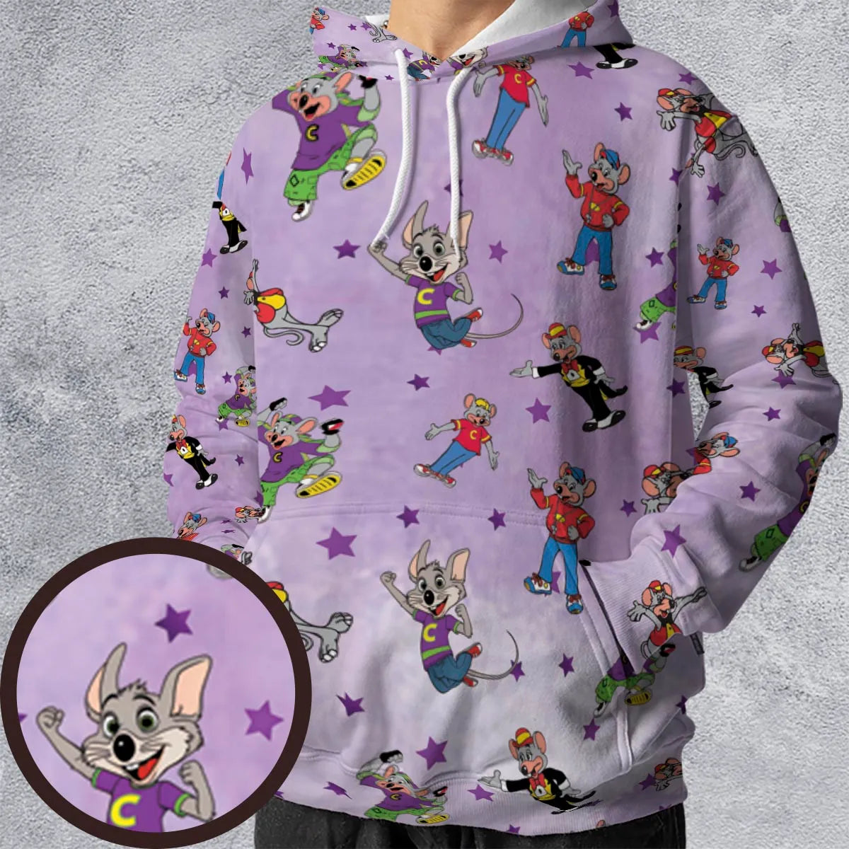 All-over Print Hoodie - K461ABDC